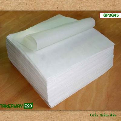 Giấy  thấm dầu trong đồ chiên